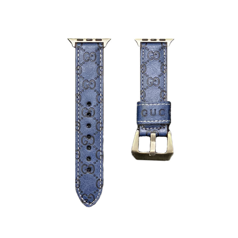 GG Watch Band Leather Black-SW24422