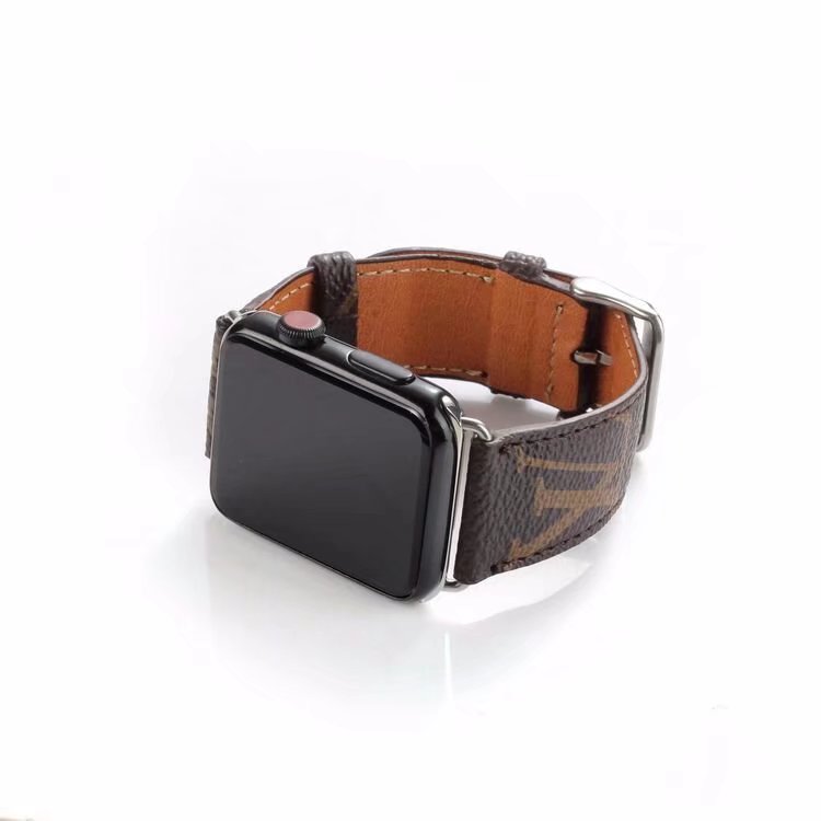 BROWN MONOGRAM LEATHER