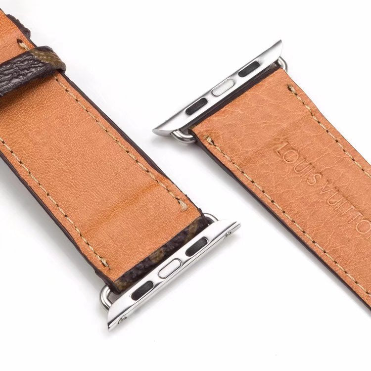 BROWN MONOGRAM LEATHER