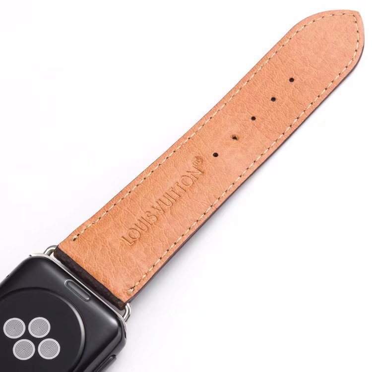 BROWN MONOGRAM LEATHER