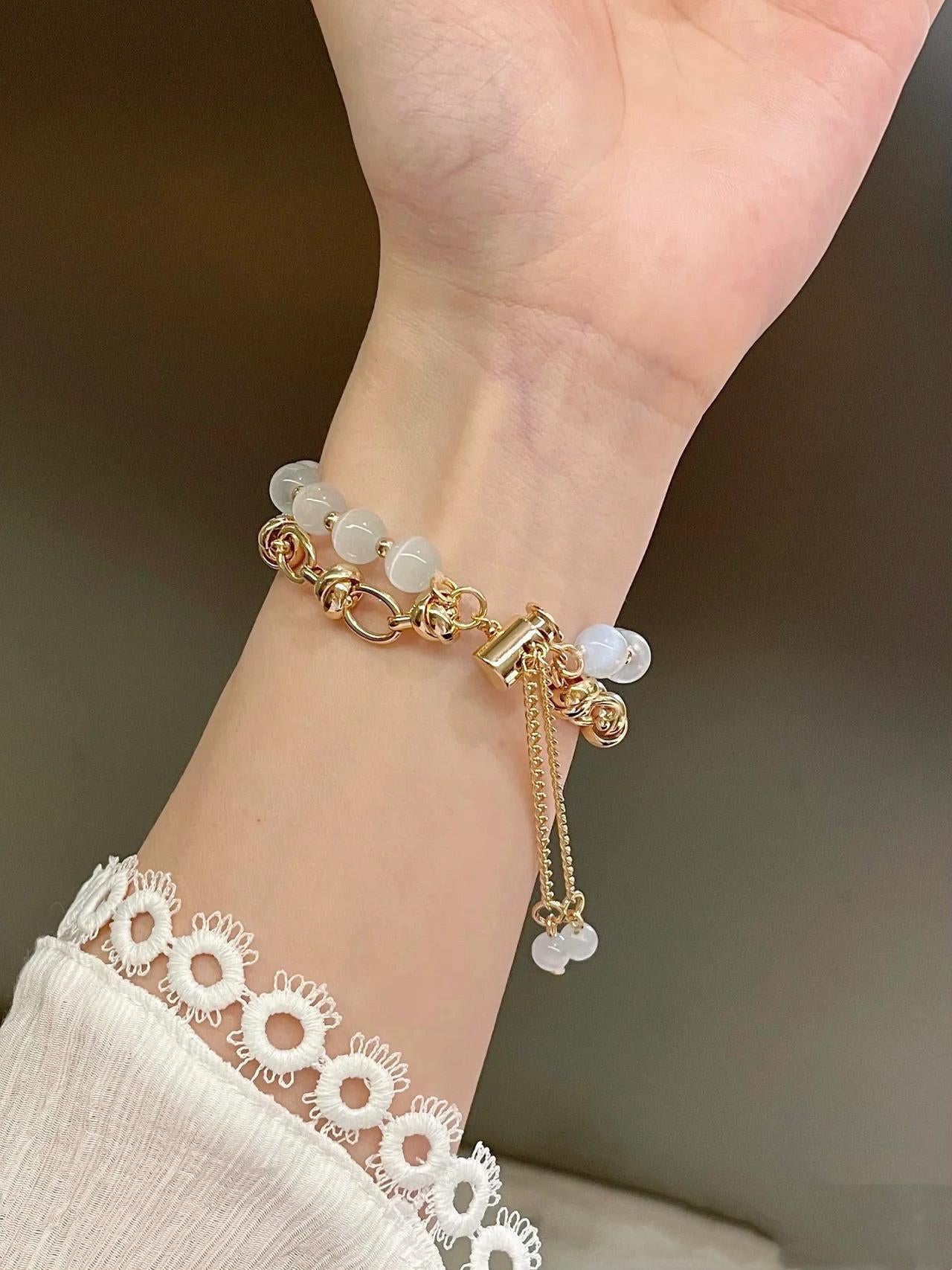 opal beads Ap Watch strap
