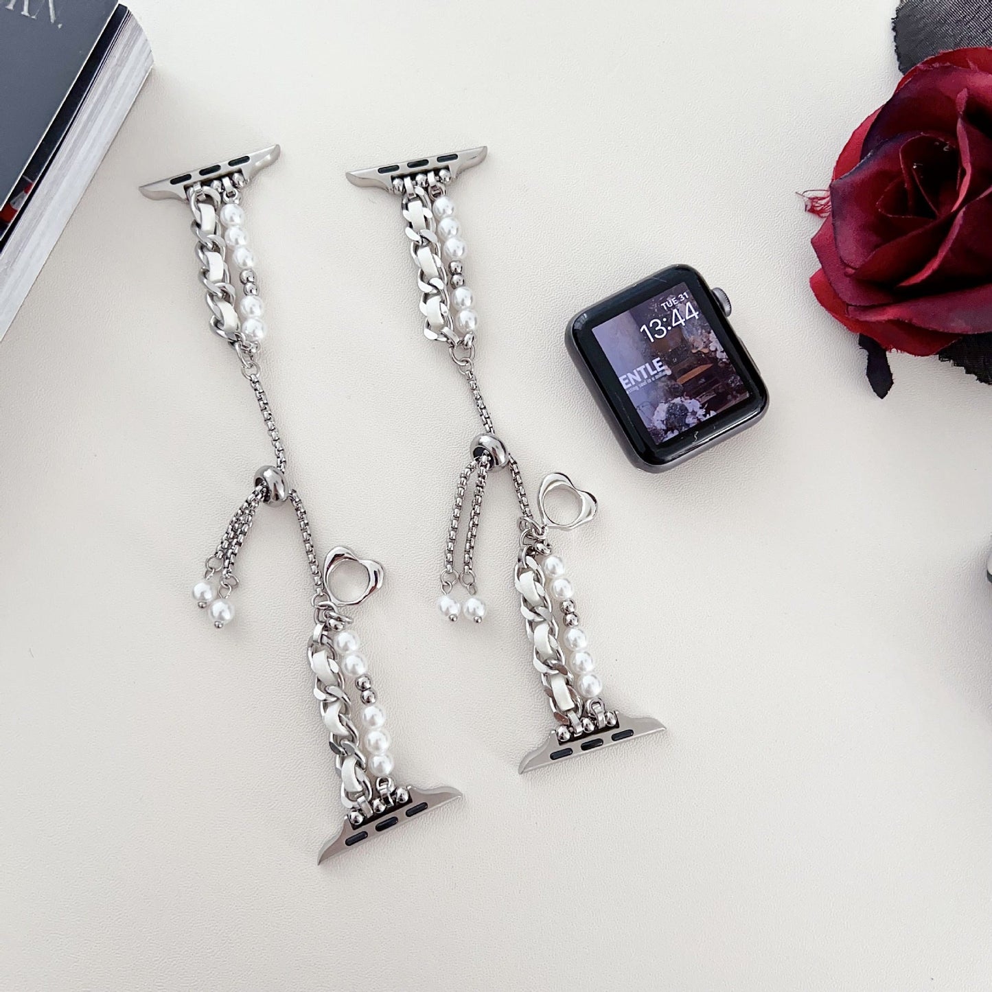 New Pearl Chain Watch Band