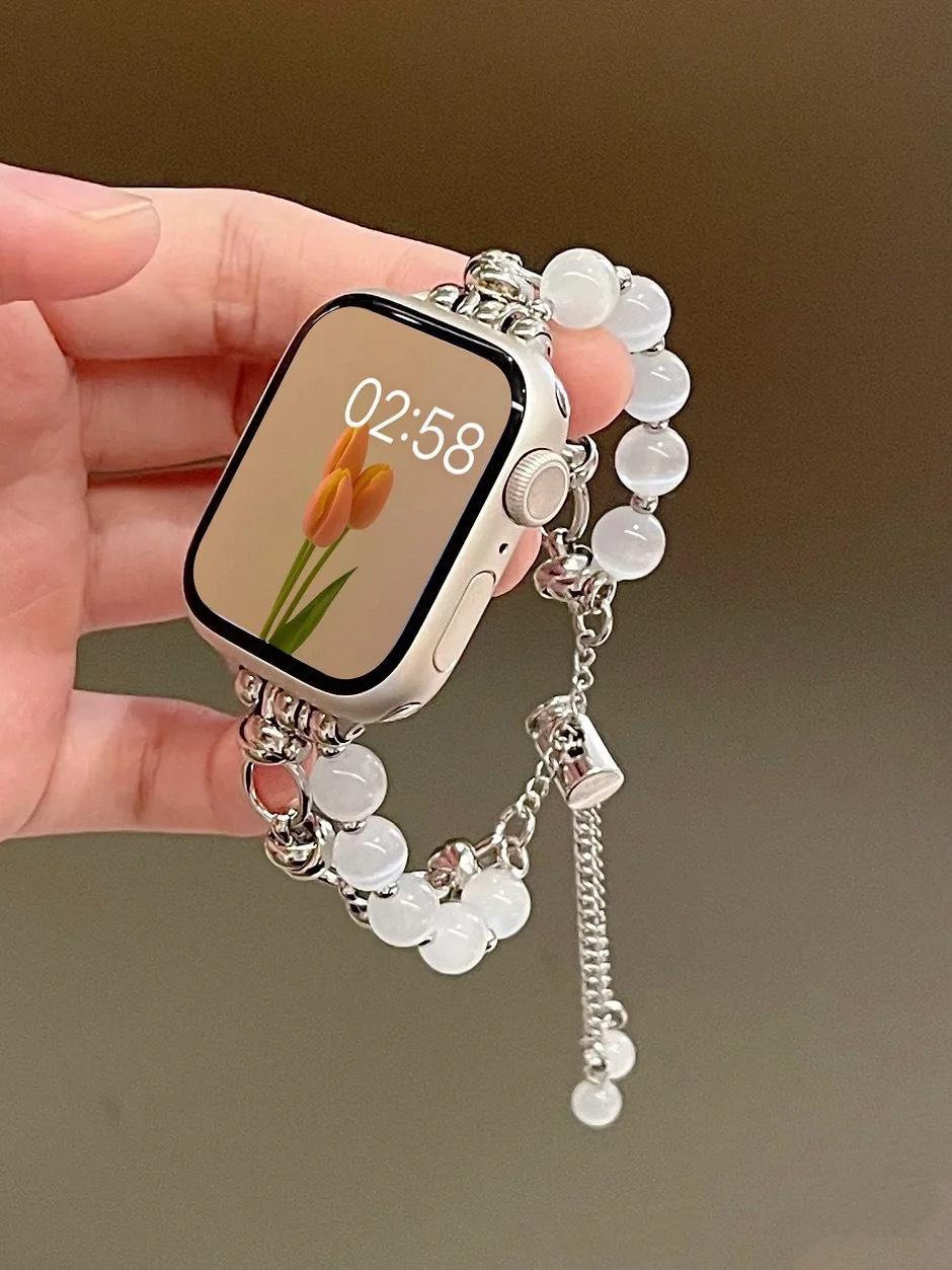 opal beads Ap Watch strap