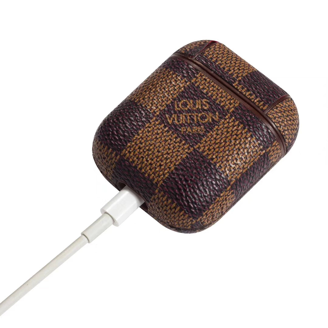'L'V' BRWN LEATHER