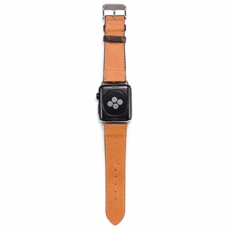 BROWN MONOGRAM LEATHER