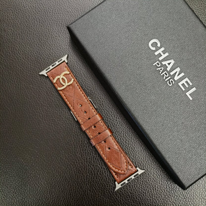 Luxury CC Watch Band Brown-YHK2405059