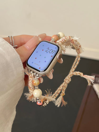 Stone Color Rope Braided Ap Watch Band